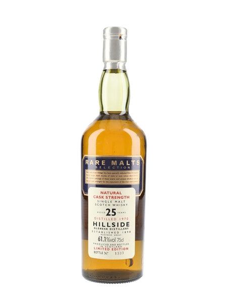 Hillside 1970 25 Year Old Rare Malts Selection 75cl / 61.1%