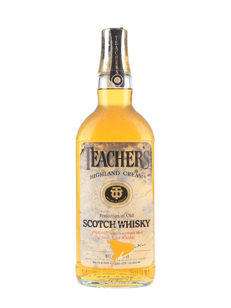 Teacher's Highland Cream Bottled 1970s-1980s 75cl / 40%