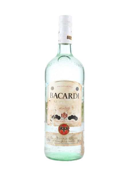 Bacardi Carta Blanca Nassau, Bahamas 100cl / 37.5%