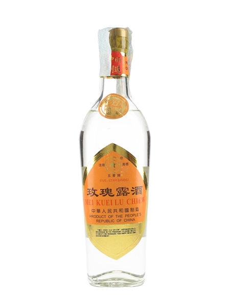 Mei Kuei Lu Chiew Five Star Brand Kaoliang Liquor 50cl / 54%