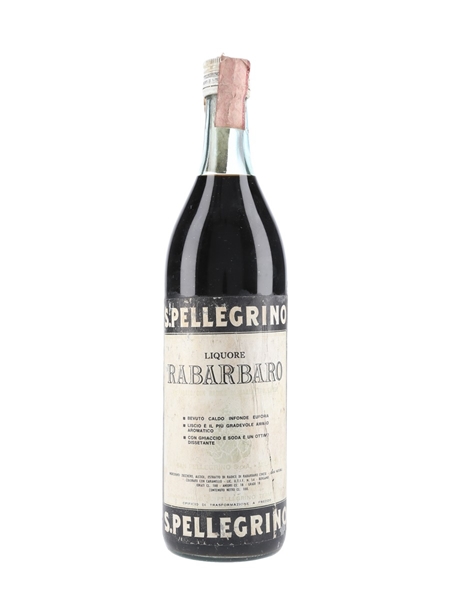 Pellegrino Rabarbaro Bottled 1970s 100cl / 18%