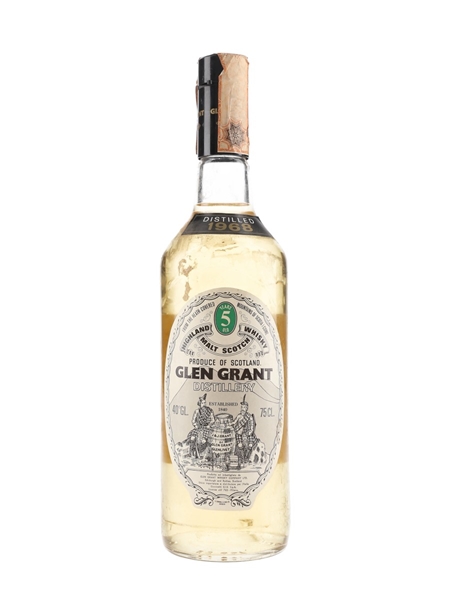 Glen Grant 1968 5 Year Old Giovinetti 75cl / 40%