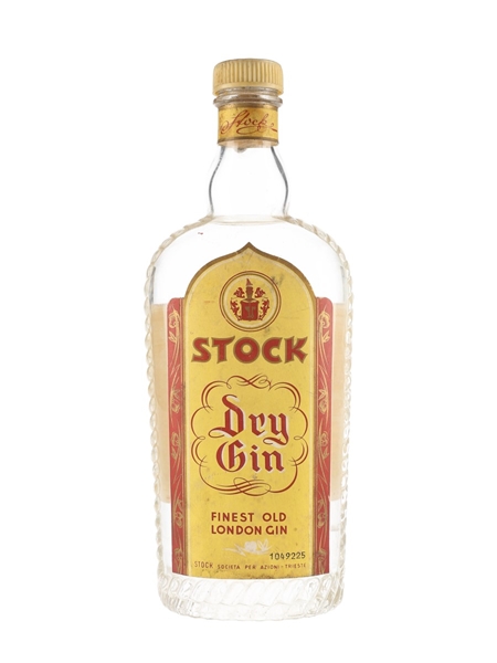 Stock Dry Gin Bottled 1950s 75cl / 45%