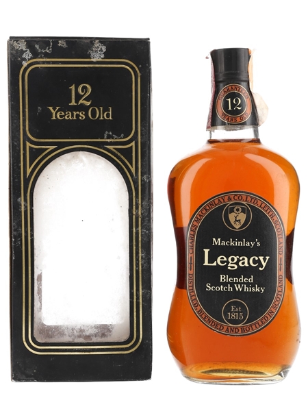 Mackinlay's Legacy 12 Year Old Bottled 1960s - Moccia 75cl / 43%