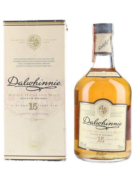 Dalwhinnie 15 Year Old Bottled 1990s 70cl / 43%