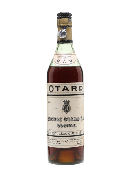 Otard 3 Star Cognac Bottled 1940s 72cl