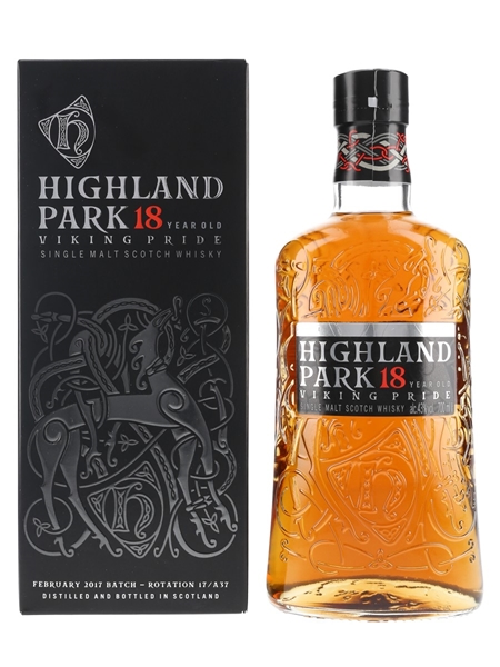 Highland Park 18 Year Old Viking Pride 2017 Batch 70cl / 43%