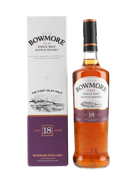 Bowmore 18 Year Old  70cl / 43%