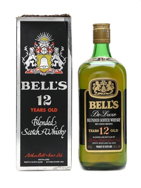 Bell's 12 Years Old De Luxe Bottled 1980s 75cl / 40%