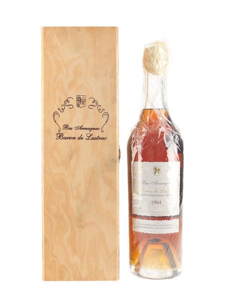 Baron De Lustrac 1964 Bas Armagnac  70cl / 40%