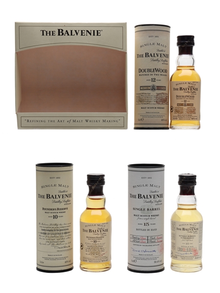 Balvenie Tasting Collection 10, 12 & 15 Year Old 3 x 5cl