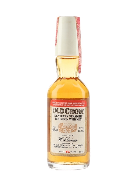 Old Crow 6 Year Old Bottled 1970s 4.7cl / 40%