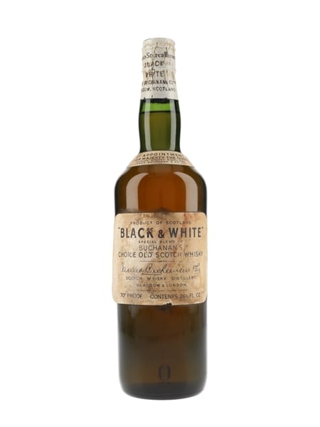 Buchanan's Black & White Spring Cap Bottled 1960s 75.7cl / 40%