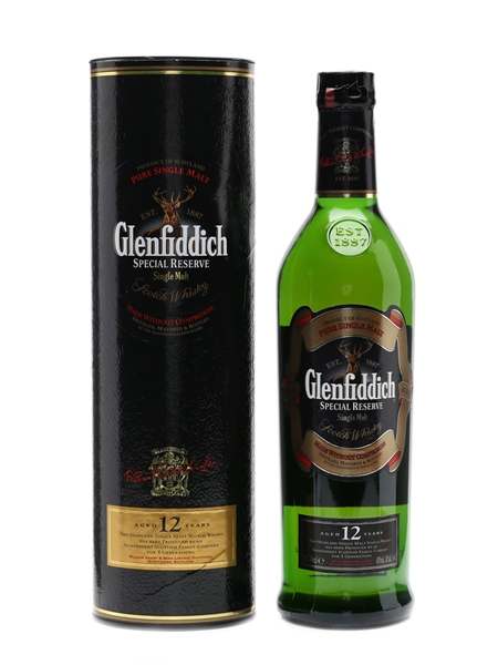 Glenfiddich 12 Year Old Old Presentation 70cl