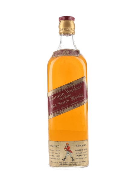 Johnnie Walker Red Label Bottled 1960s 75.7cl / 40%