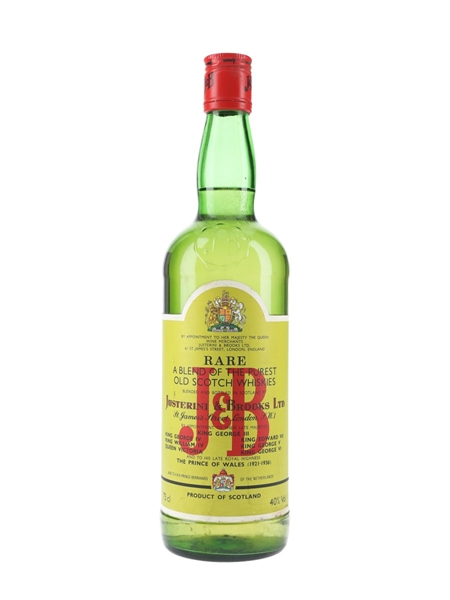 J & B Rare Bottled 1980s 75cl / 40%