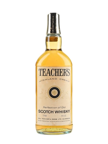 Teacher's Highland Cream Bottled 1970s 75.7cl / 40%