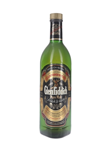 Glenfiddich Special Old Reserve Pure Malt Bottled 1980s 75cl / 40%