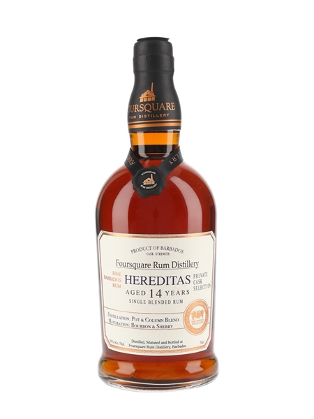 Foursquare Hereditas 14 Year Old The Whisky Exchange 70cl / 56%