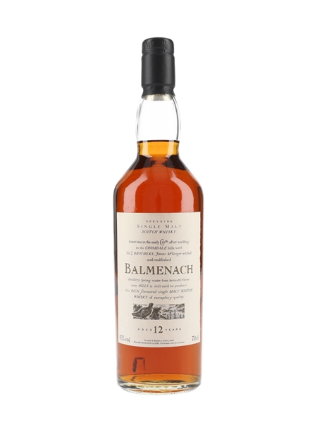 Balmenach 12 Year Old Flora & Fauna 70cl / 43%