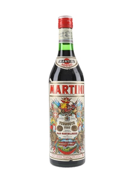 Martini Rosso Vermouth Bottled 1970s 75cl / 17%