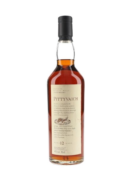 Pittyvaich 12 Year Old Flora & Fauna 70cl / 43%