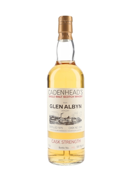 Glen Albyn 1975 Cask Strength Cadenhead's White Label 70cl / 59.1%