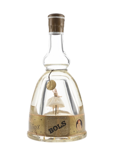 Lot 5 Case Vintage Bols Dancing Ballerina in a Liquor Bottle
