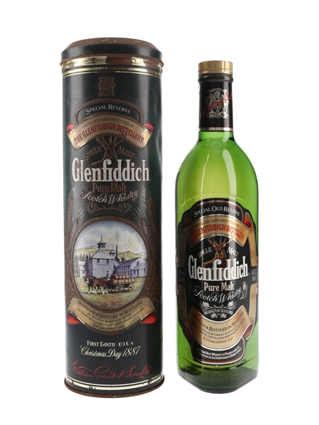 Glenfiddich Special Old Reserve Pure Malt Bottled 1980s - The Glenfiddich Tradition 75cl / 40%