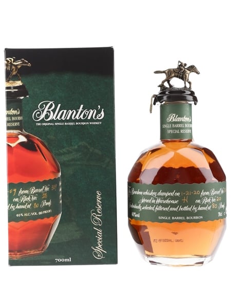 Blanton's Special Reserve Single Barrel No. 524 Bottled 2020 70cl / 40%