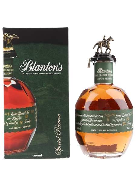 Blanton's Special Reserve Single Barrel No. 521 Bottled 2020 70cl / 40%