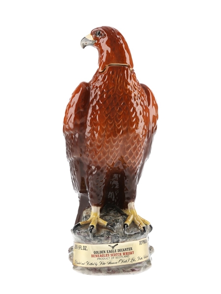 Beneagles Golden Eagle Bottled 1970s - Ceramic Decanter 75.7 cl / 40%