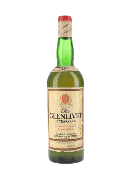 Glenlivet 12 Year Old Bottled 1980s 75cl / 40%