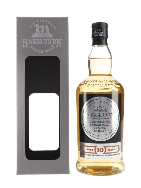 Hazelburn 10 Year Old Bottled 2017 70cl / 46%