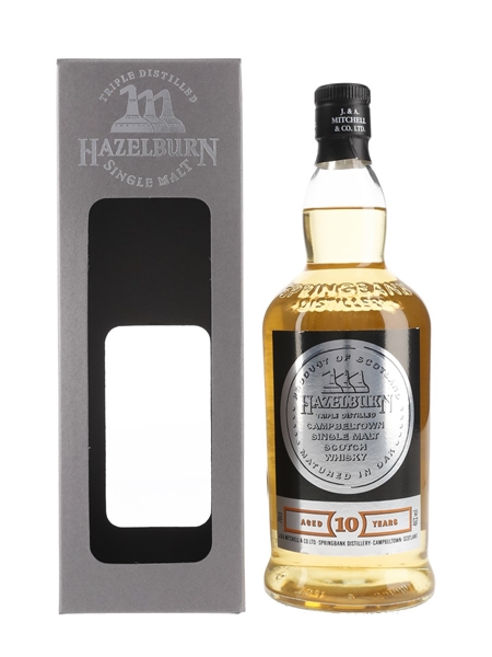 Hazelburn 10 Year Old Bottled 2017 70cl / 46%