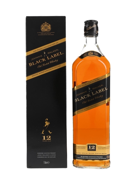 Johnnie Walker Black Label 12 Year Old Bottled 2000s 100cl / 43%