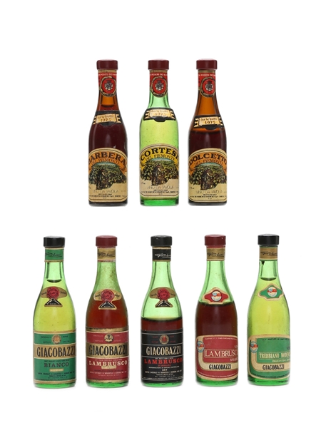 Assorted Italian Wine  8 x 2cl