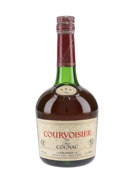 Courvoisier 3 Star Luxe Bottled 1980s-1990s 68cl / 40%