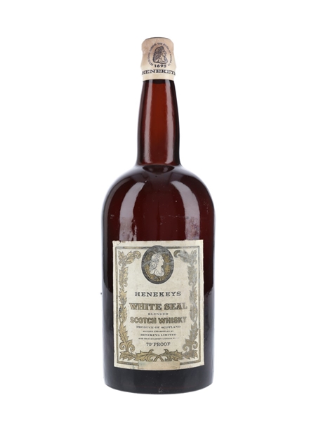 Henekeys White Seal Bottled 1960s - Large Format 150cl / 40%