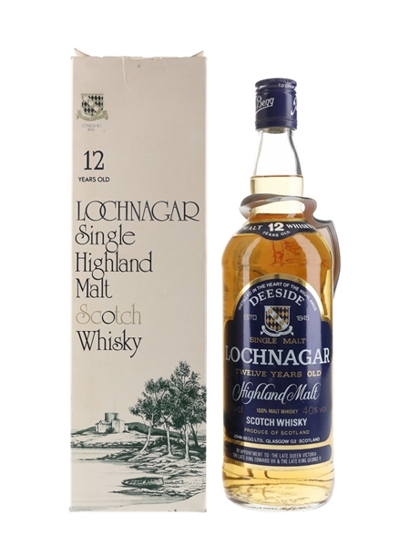 Lochnagar 12 Year Old Bottled 1980s 75cl / 40%