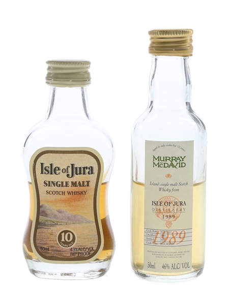 Isle Of Jura 1989 & 10 Year Old  2 x 5cl