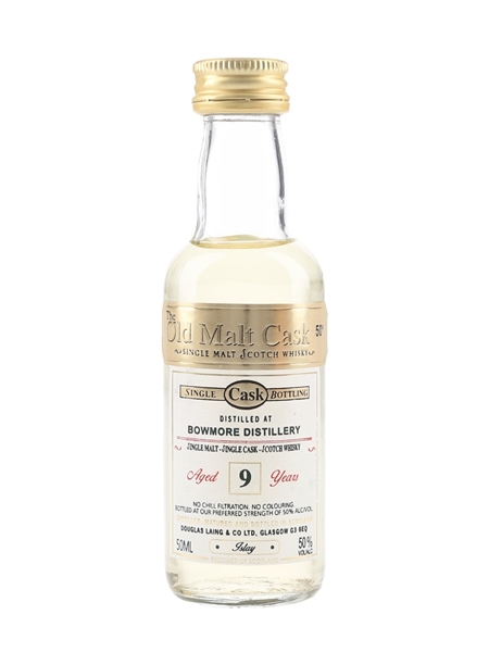 Bowmore 9 Year Old The Old Malt Cask Bottled 2000s - Douglas Laing 5cl / 50%