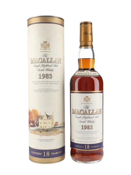 Macallan 1983 18 Year Old  70cl / 43%