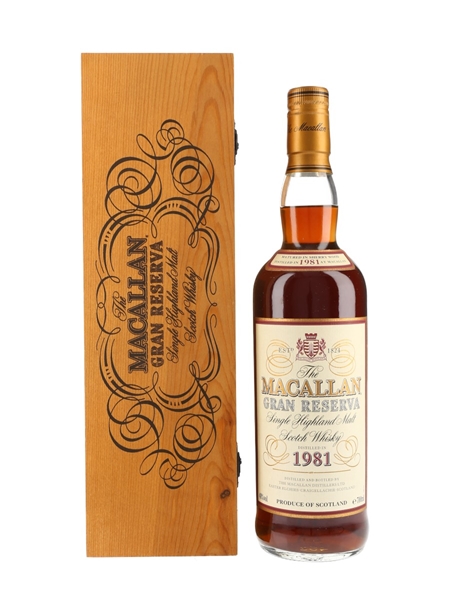 Macallan 1981 Gran Reserva  70cl / 40%