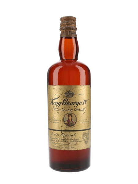 King George IV Gold Label Bottled 1940s-1950s - The Distillers Agency Limited 75cl / 40%