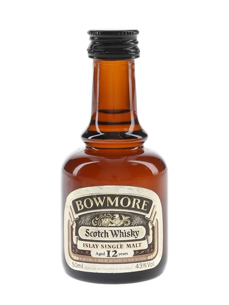 Bowmore 12 Year Old Bottled 1980s 5cl / 43%