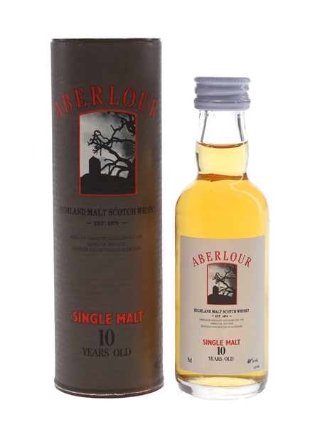 Aberlour 10 Year Old Bottled 1990s 5cl / 40%