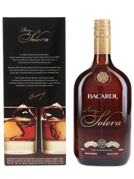 Bacardi Solera 1873  75cl / 40%