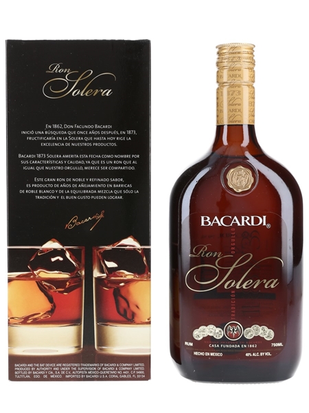 Bacardi Solera 1873  75cl / 40%