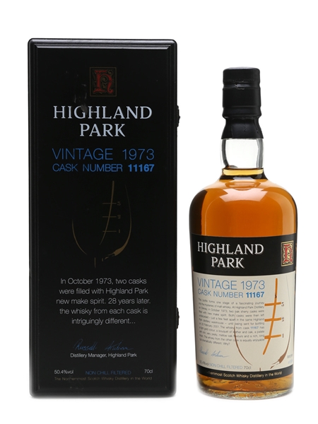 Highland Park 1973 Cask #11167 70cl